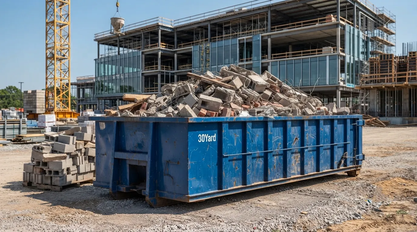 30 Yard Dumpster Rental in Bartlett, TN