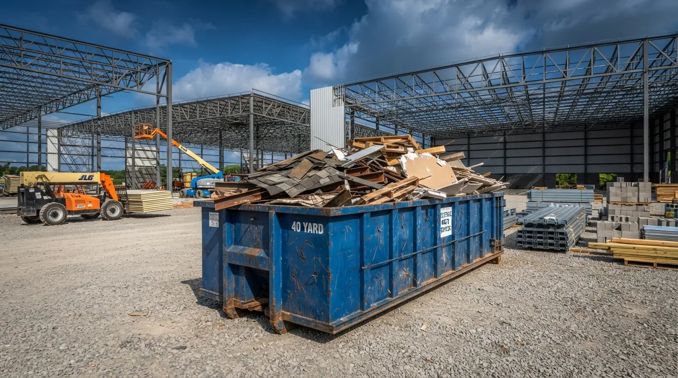 40 Yard Dumpster Rental in Bartlett, TN
